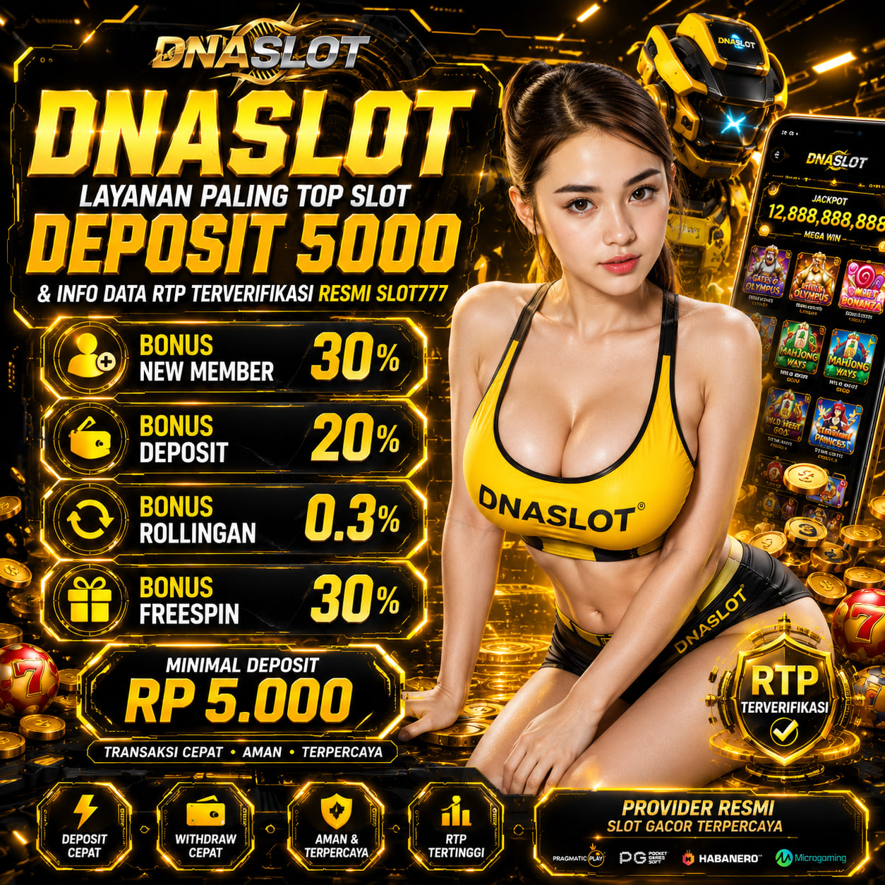 DNASLOT | Membedah Informasi RTP Slot777 Resmi dan Layanan Slot Deposit 5000