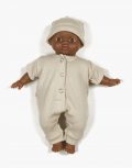 minikane-collection-accessoires-et-dressing-poupees-babies-28cm-combinaison-lili-et-son-bonnet-en-eponge-maille-uni-lin