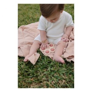 Lunettes de Soleil enfant Fleur Pink Blush Little Dutch - Merci Léonie