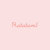 Ratatam - Ballon bulle paillettes - Argenté