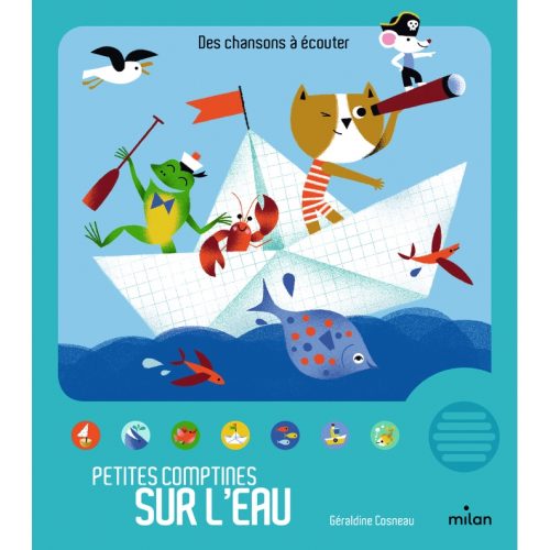 livre sonore petites comptines sur l'eau
